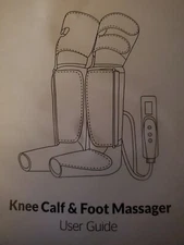 Full Leg Massager Air Compression for Circulation (3 modes) Calf Feet Thigh Heat