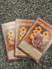 3X Crimson Resonator ETCO-EN017 Yu-Gi-Oh! Card NM 1st Edition