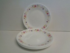 4 Corelle Floral Fantasy Appetizer Dessert Br...