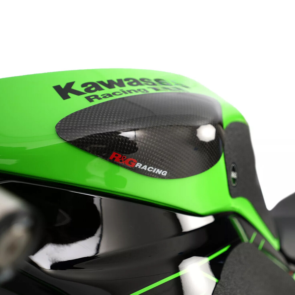 Carbon Fiber Fuel Tank Guard for Kawasaki ZX-6R 2009-2024 ZX-10R 08-10 Slider