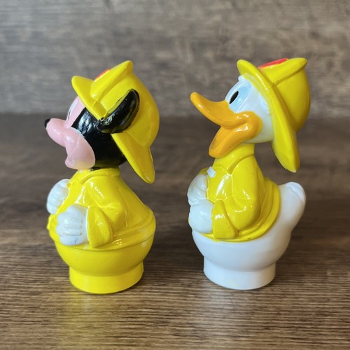 Raro De Colección Mattel Arco Mickey Mouse Pato Donald Bomberos Mickeytown Coleccionable - Imagen 2 de 6