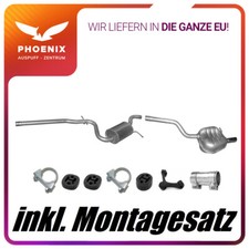 Skoda Octavia II 1.2 TSi 1.6 (2004-2013) Mittel+Endschalldämpfer Auspuffanlage