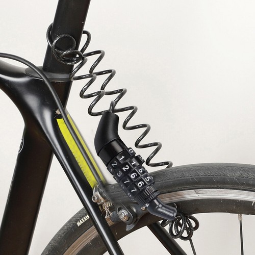 Helmschloss Kabelschloss Motorrad Bike Lock Zahlenschloss mit 4 Stellig Code - Bild 5 von 12