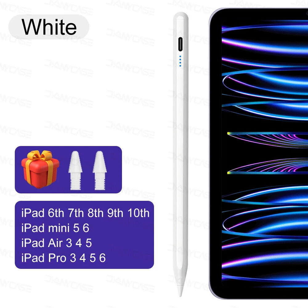 iPad Pencil with Palm Rejection - for Apple Pencil - 1, 2 Stylus