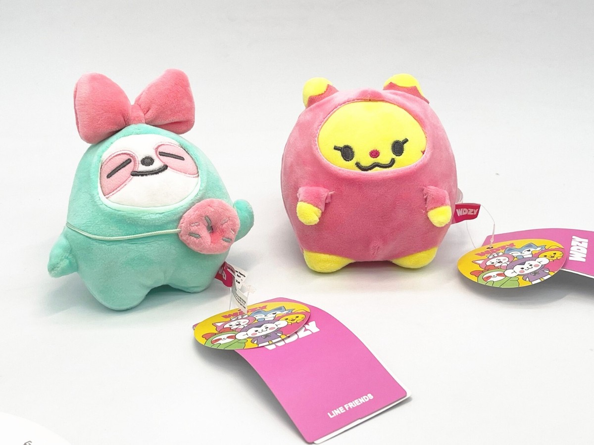 15CM ITZY WDZY Plush Doll Toy Keychain Cartoon Yeji Chaeryeong