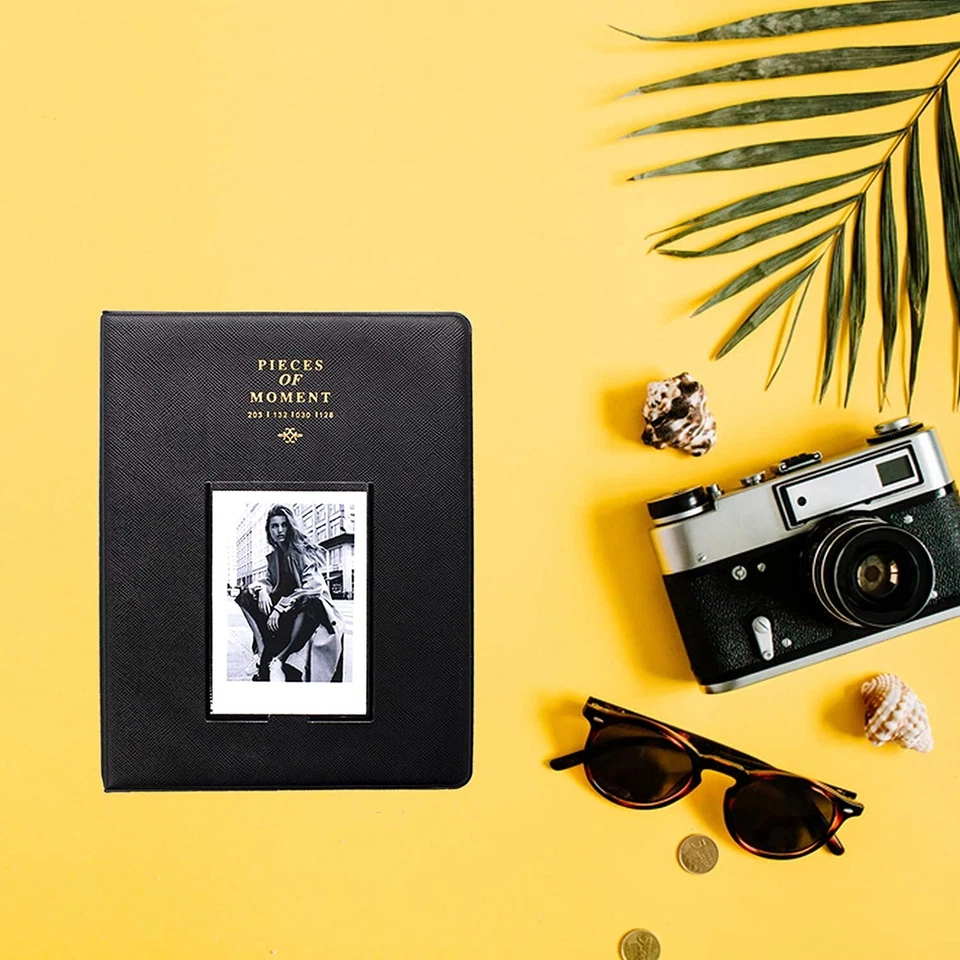 Mini álbum de fotos Polaroid para Fujifilm Instax mini álbum tamaño bolsillo 64 bolsillos Foto 2 de 4