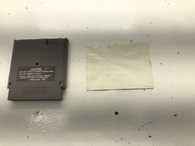 The Last Starfighter (Nintendo System NES, 1990) CARTRIDGE & MANUAL ONLY WOW