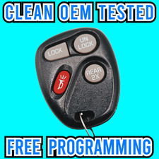 Clean 15732805 Oem 1998 1999 2000 Chevy Blazer Keyless Remote Fob Rear Kobut1bt