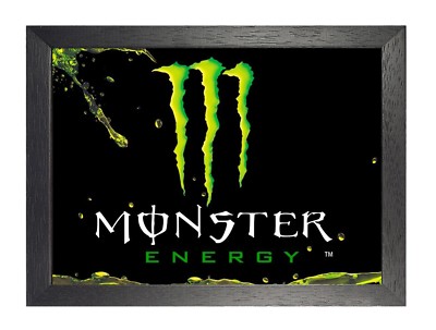 Monster Drink Only klassisches Poser Energie Foto Extremsport Shop Bilddruck