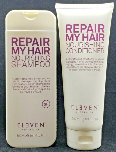 Eleven Australia REPAIR MY HAIR Nourishing Shampoo 10.1 oz & Conditioner 6.76 oz