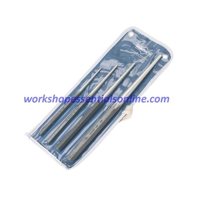 Line-Up Locher Set Mayhew USA MA62235 4-teilig 1/8'', 5/32'', 3/16'', 1/4''