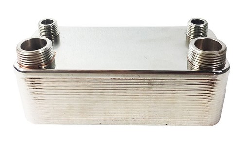 20-Plates Water to Water Brazed Plate Heat Exchanger Domestic Panel Radiator - Picture 7 of 10