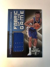2016-17 Totally Certified Fabric/Game Rookie Jerseys #2 Timothe Luwawu-Cabarrot