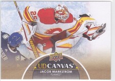 21/22 UD..JACOB MARKSTROM..CANVAS..CARD # C13..FLAMES..FREE COMBINED SHIPPING