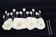 Bridal head hoop Headband Hair Band Comb Hairband Headwear crystal pearl floral