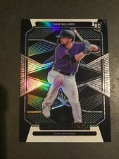 2020 Chronicles Baseball Sam Hilliard Obsidian Rookie Colorado Rockies 
