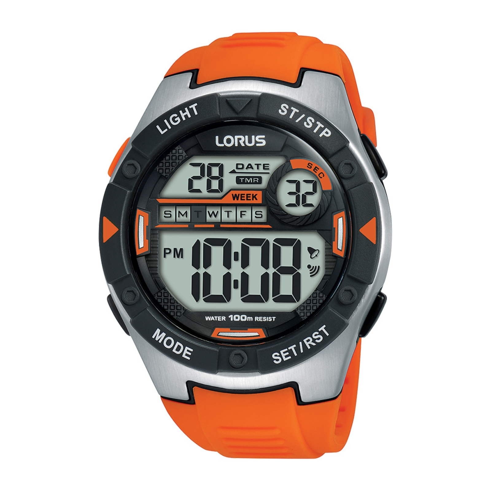 lorus digital watch how to change the time