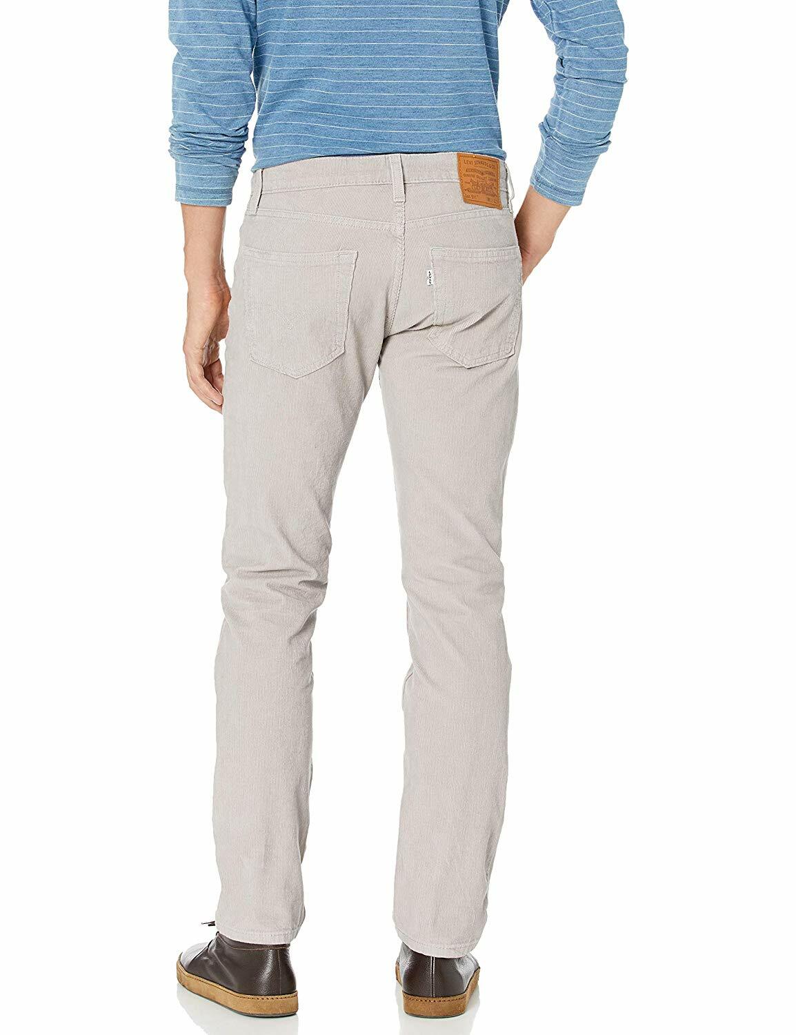 Levis 511 Premium Slim Fit Corduroy Pants Color Grey 045114001 New | eBay