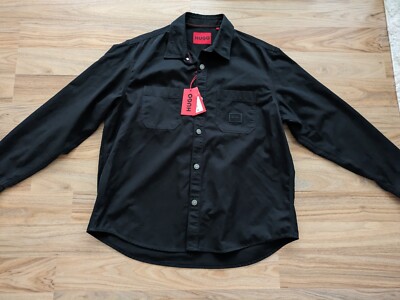HUGO ERATO Shirt Black