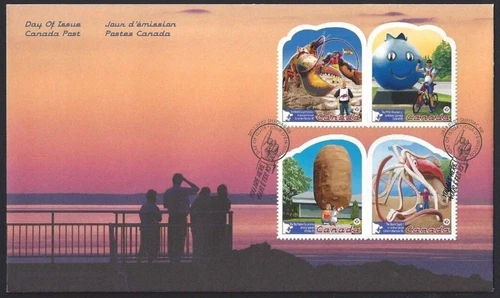 🍁Canada  #2485  "ROADSIDE ATTRACTIONS"   Brand New  2011 First Day Cover