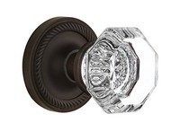 Nostalgic Warehouse Rope Rosette With Waldorf Crystal Knob Double Dummy Set, Oi on sale Nostalgic Warehouse Rope Rosette With Waldorf Crystal Knob Double Dummy Set, Oi on sale