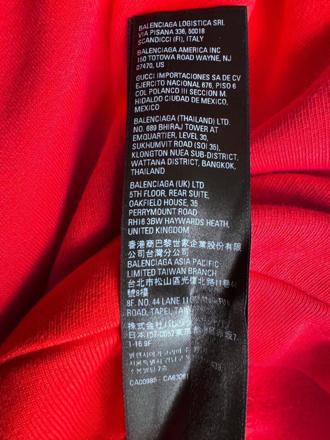 Balenciaga Hoodie Sweatshirt Unisex Age 2 Years RRP £275- image 10