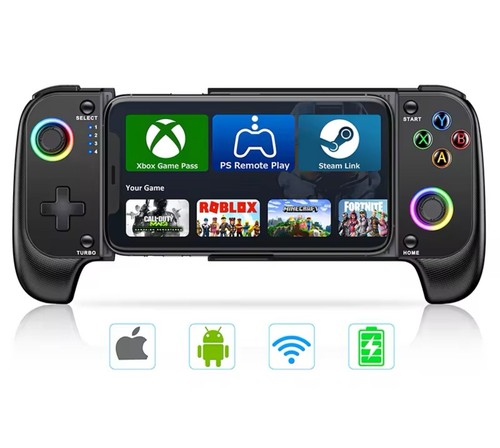 Mobile Gaming Controller for iPhone iOS Android PC Wireless Gamepad Joystick