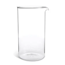 Fino 8-Cup Replacement Carafe 34-Ounce Stainless Steel French 8-Cup, Glass 