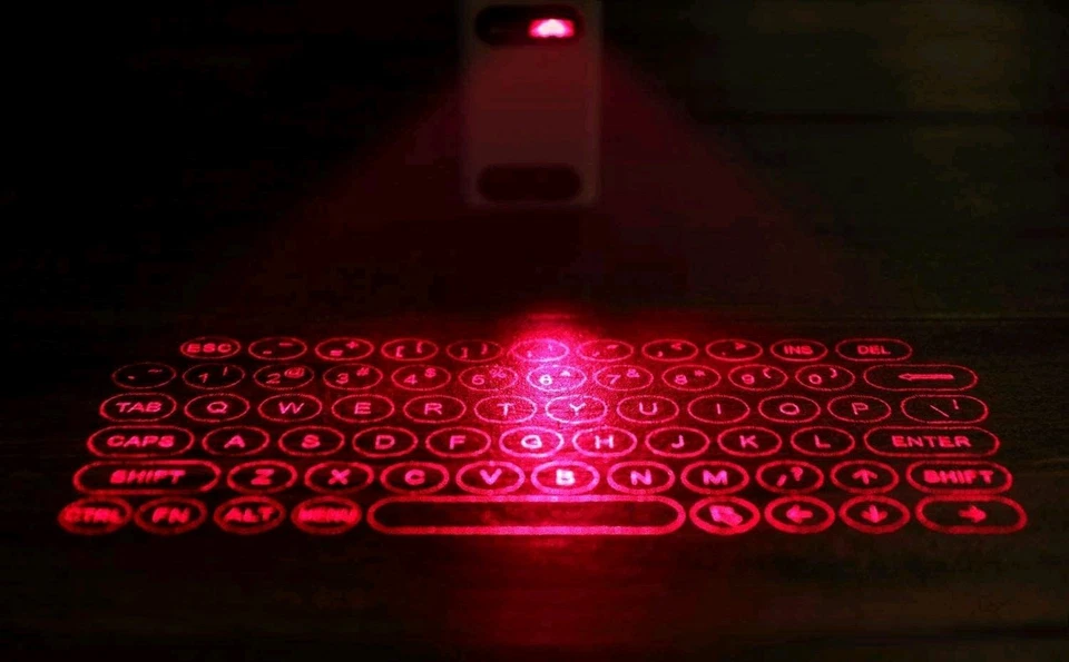 Keyboard |  Tastatur | Bluetooth | Laser  | Digital  | High Tech |  - Bild 3 von 3