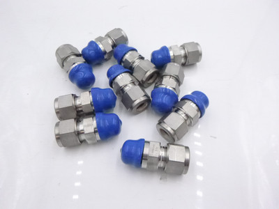 10 Pack Swaglok Male Hydraulic Fitting SS-10M0-1-M14x1.ORS