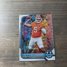 2021-22 Bowman University - D.J. Uiagalelei #2 Chrome Prospects Shimmer (RC)