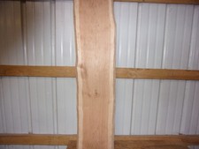 1 PC RUSTIC CHERRY SLAB BOARD KILN DRIED LUMBER 15/16" THICK G38G LIVE EDGE FLAT
