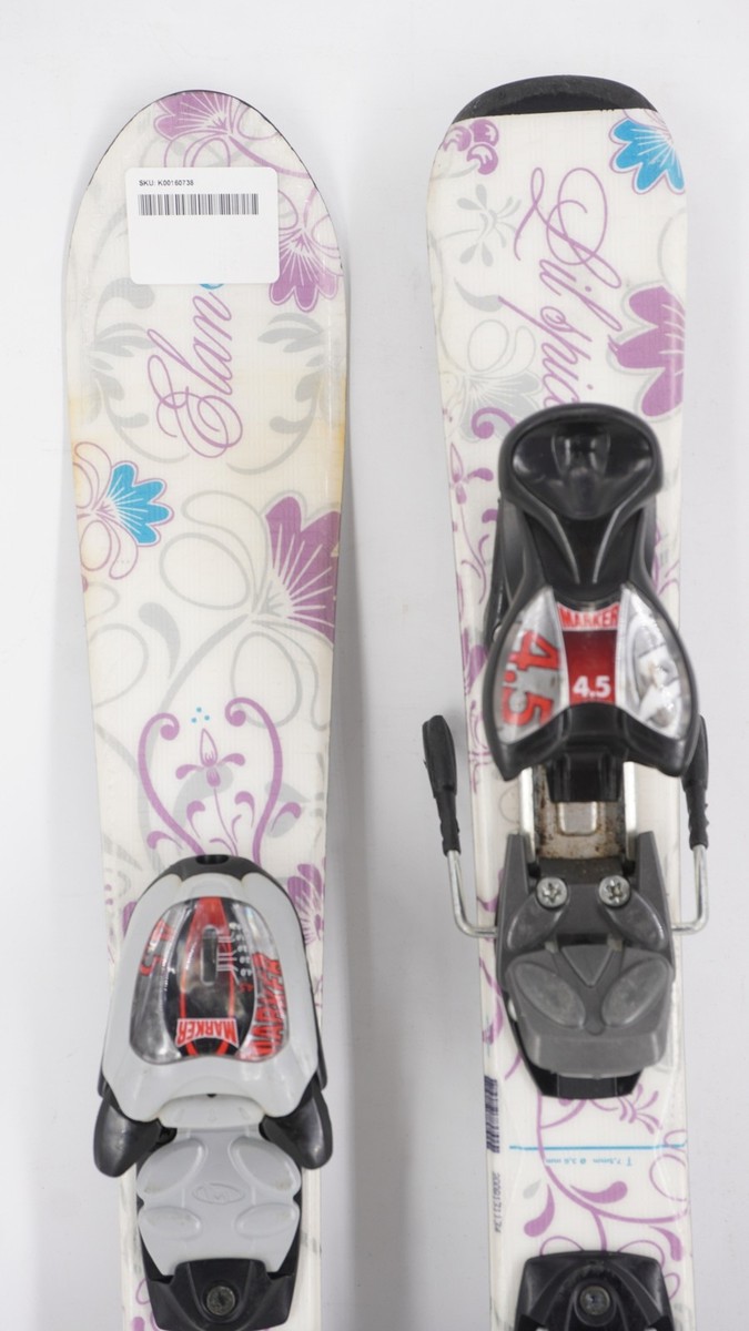 E- 　elan Lil Spice スキー 130cm/ビンディング付 LIL SPICE Quick Shift