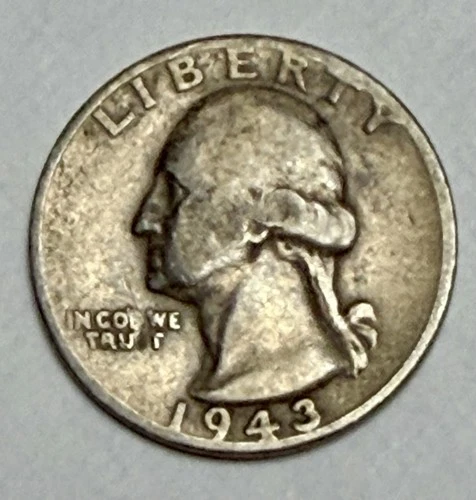 1943 Washington Quarter - 90% Silver