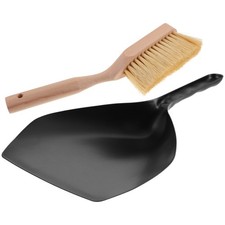 Table Dustpan and Brush Small Desk Cleaning Broom Mini Hand Handheld with