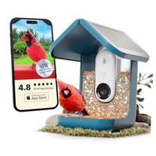 PRO Solar Smart Bird Feeder with Camera - Smart Bird Feeder PRO Solar - Blue