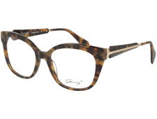 Brand New 2026 GENNY Women Eyeglasses GYV 458 C.16 Authentic Italy Rx Frame Case