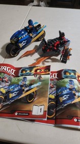 Lego Ninjago (70622) Desert Lightning includes Minifigures 99% complete