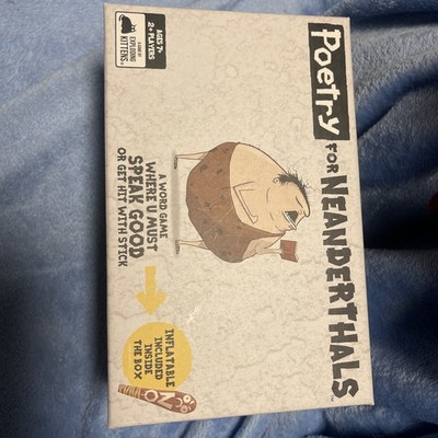 Poetry For Neanderthals Party Family Word Game by Exploding Kittens w/INFLATABLE