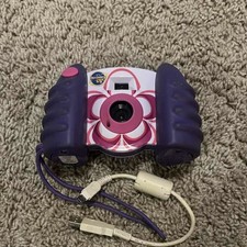 3A Discovery Kids Digital Camera Pink Purple USB Cable Video 0.3MP Toy