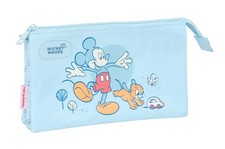 Safta MICKEY MOUSE BABY   Triple Pencil Case, Children's Pencil Case, Ideal for