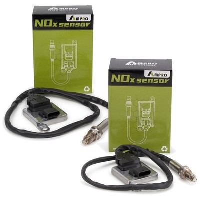 2x AMPRO NOx-Sensor für MERCEDES-BENZ W205 S205 W212 S212 X164 W166 W164 W221