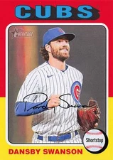 Dansby Swanson 2024 Topps Heritage #457