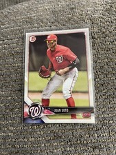 Juan Soto 2018 Bowman Prospect #BP-52 Washington Nationals Baseball Card