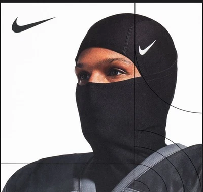 Nike Pro Therma-Fit Hyperwarm Hood Ski Mask,Black,same day SHİP!!!