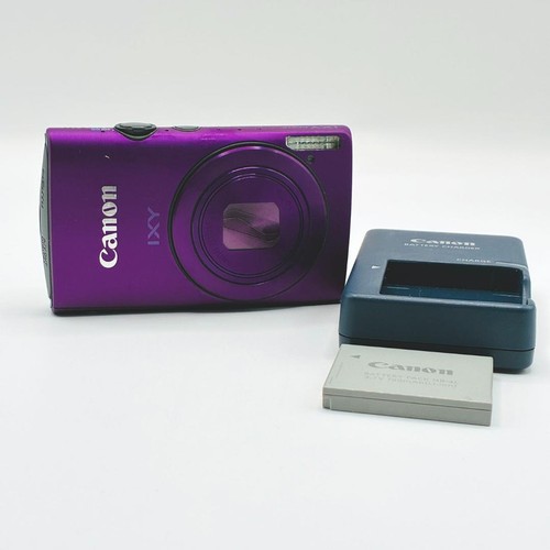 Canon IXY600F Purple (with battery and charger)