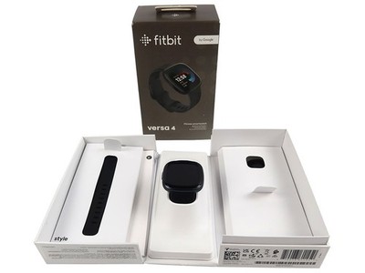 FITBIT VERSA 4 1.58'' AMOLED BLUETOOTH NFC GPS SMARTWATCH GRAPHITE BLACK 6514032