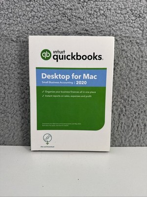 Quickbooks Desktop For Mac 2020 Full Retail w/ CD & Key - READ DESCRIPTION