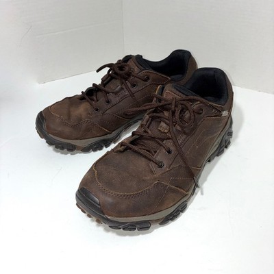Merrell Moab Adventure Hiking Shoes Mens 10 UK 9.5 EU 44 Dark Earth Waterproof