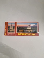 Vintage 40 Color Postcards Bonus Album WASHINGTON D.C Souvenir Postcard  Booklet